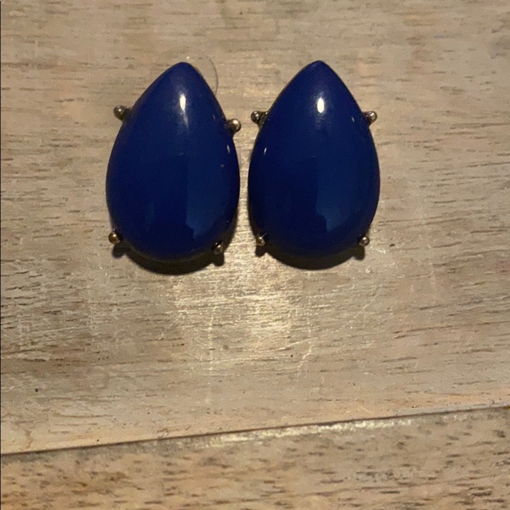 Blue earrings